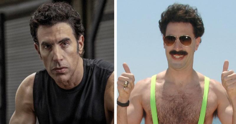 Sacha Baron Cohen drámai átalakuláson ment keresztül egy szerep kedvéért, és nem kímélte magát a fizikai kihívásoktól.
